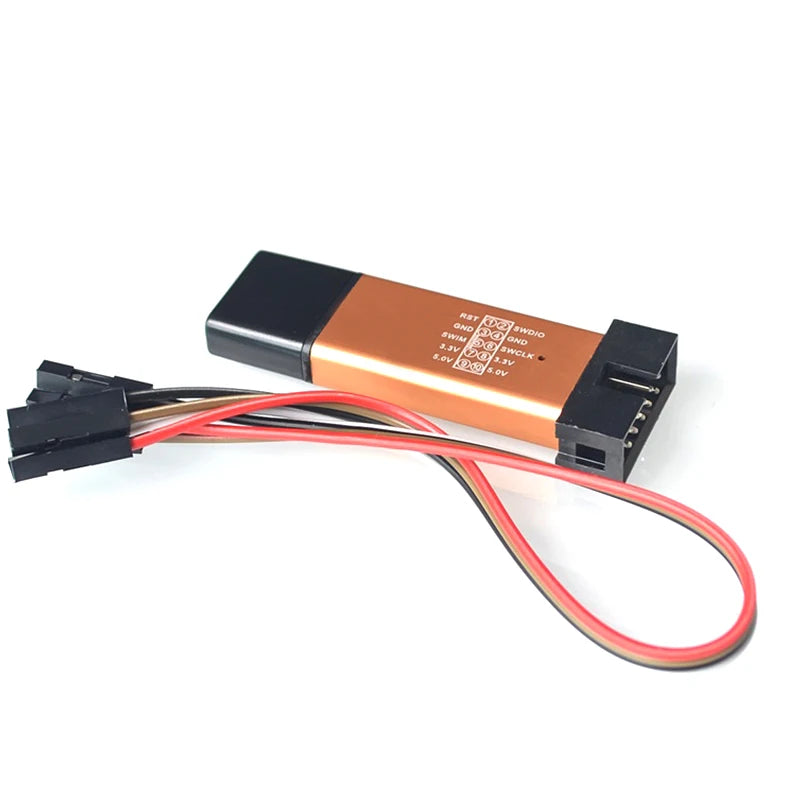 ST-LINK V2 Mini Programmer Debugger for STM8 STM32 with Dupont Cable and Protective Cover