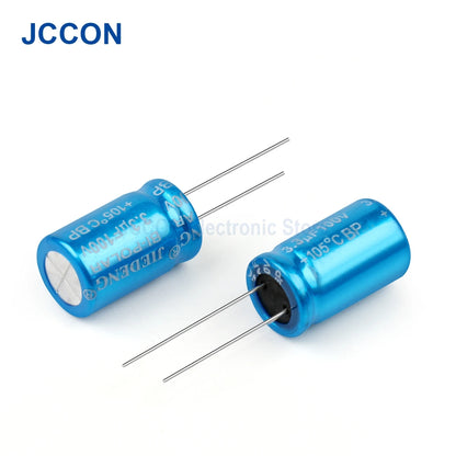 100V Vertical MKP Polypropylene Audio Capacitor 1.5µF-3.3µF for Speaker Frequency Divider & Crossover