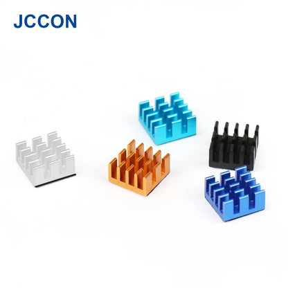 Aluminum Heatsink Radiator with Thermal Conductive Tape for IC Chips, 3D Printer, Raspberry Pi Cooling