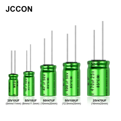 MUSE ES/BP Coupling Audio Filter Capacitor 10µF-100µF for HiFi Speaker & Amplifier