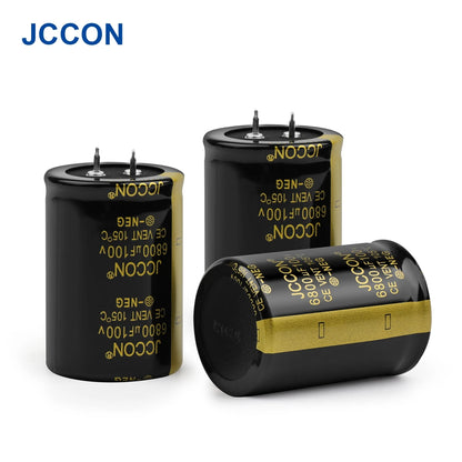Audio Electrolytic Capacitor 100V 1000uF 2200uF 3300uF 4700uF Low ESR High Frequency for Hifi Amplifier Speaker