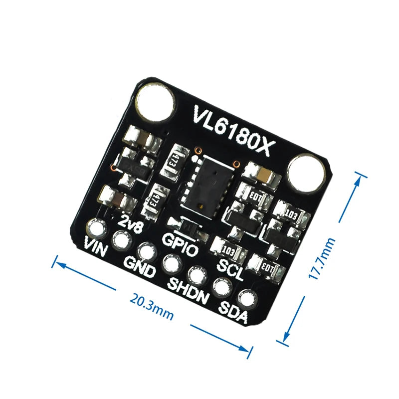 VL6180 VL6180X Range Finder Optical Ranging Sensor Module for Arduino I2C Interface 3.3V 5V gesture recognition