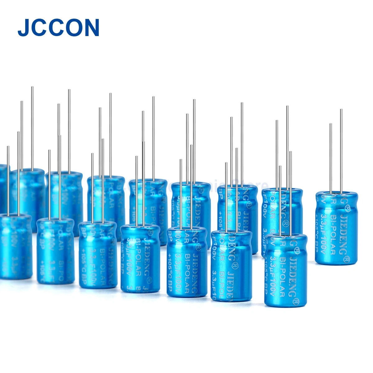 100V Vertical MKP Polypropylene Audio Capacitor 1.5µF-3.3µF for Speaker Frequency Divider & Crossover