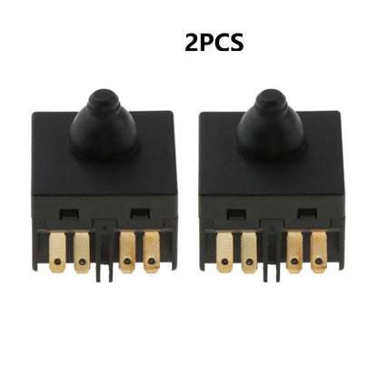 Angle Grinder Push Button Switch Replacement 0.98inch for 100mm 4-inch Polisher Power Tool Accessories