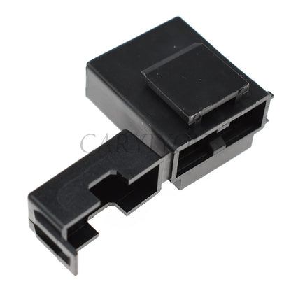 Medium Car Fuse Holder with Terminal Black Lighter Socket Automotive Electrical Frontal BX2017