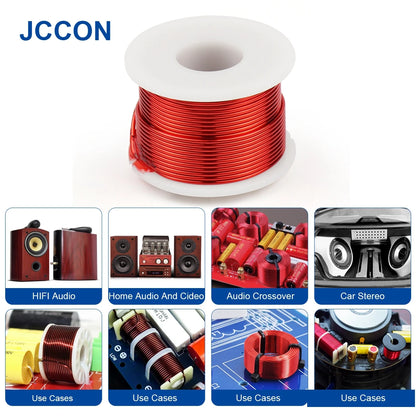 1.0mm Oxygen-Free Copper Air Core Inductor Coil 0.22mH for Speaker Crossover Frequency Divider