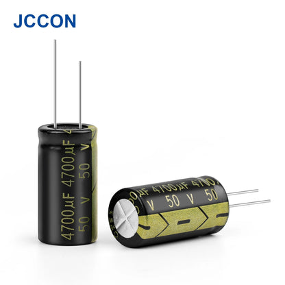 Aluminum Electrolytic Capacitor 50V 4700uF High Frequency Low ESR Low Resistance