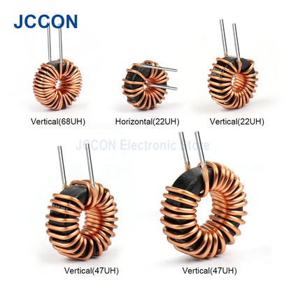 Toroid Core Inductors Winding Magnetic 2.5A–5A 22µH–470µH