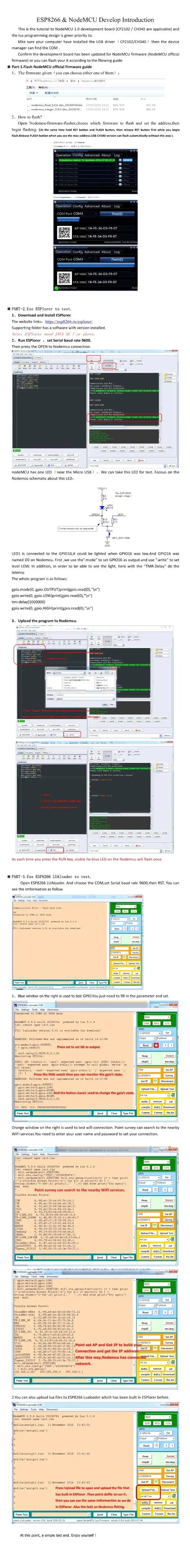 NodeMCU V2/V3 ESP8266 ESP-12E WiFi Development Board with CH340/CP2102/CH9102X
