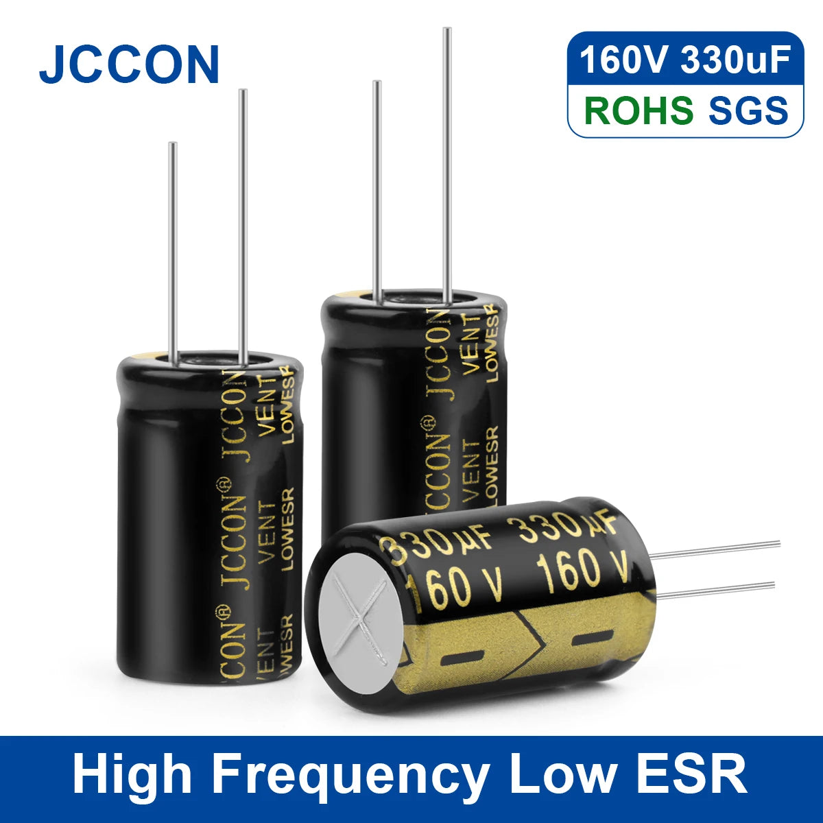 Aluminum Electrolytic Capacitor 160V 330uF High Frequency Low ESR Low Resistance