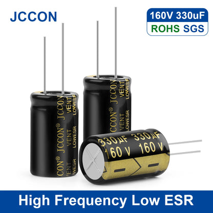 Aluminum Electrolytic Capacitor 160V 330uF High Frequency Low ESR Low Resistance