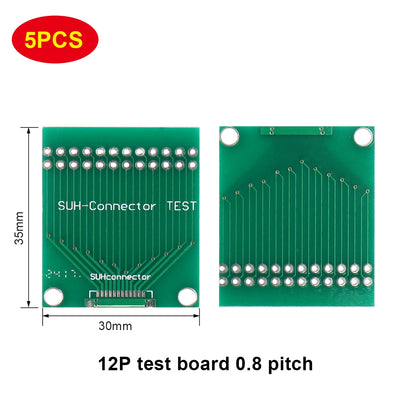 10P–30P Double-Row Test Adapter Board for LCM TFT LCD PCB 2.0mm/2.54mm Connector