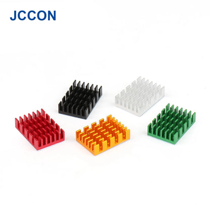 Aluminum Heatsink Radiator 20x14x6mm Cooling for IC Chips, 3D Printer, Raspberry Pi, SSD NVME