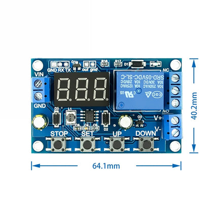 Battery Charge/Discharge Module with Voltmeter, Undervoltage/Overvoltage Protection, Timing and Communication