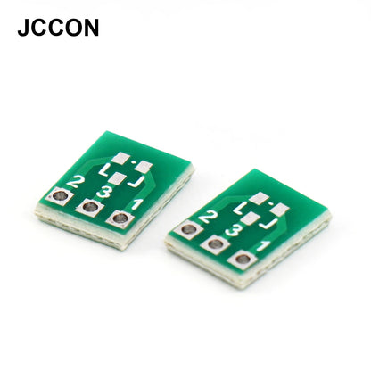 SOT23-3 to SIP3 SMD to DIP Adapter Converter Board Double-Sided IC Socket PCB