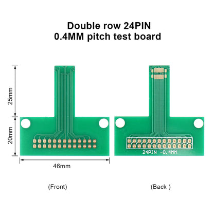 10P–30P Double-Row Test Adapter Board for LCM TFT LCD PCB 2.0mm/2.54mm Connector