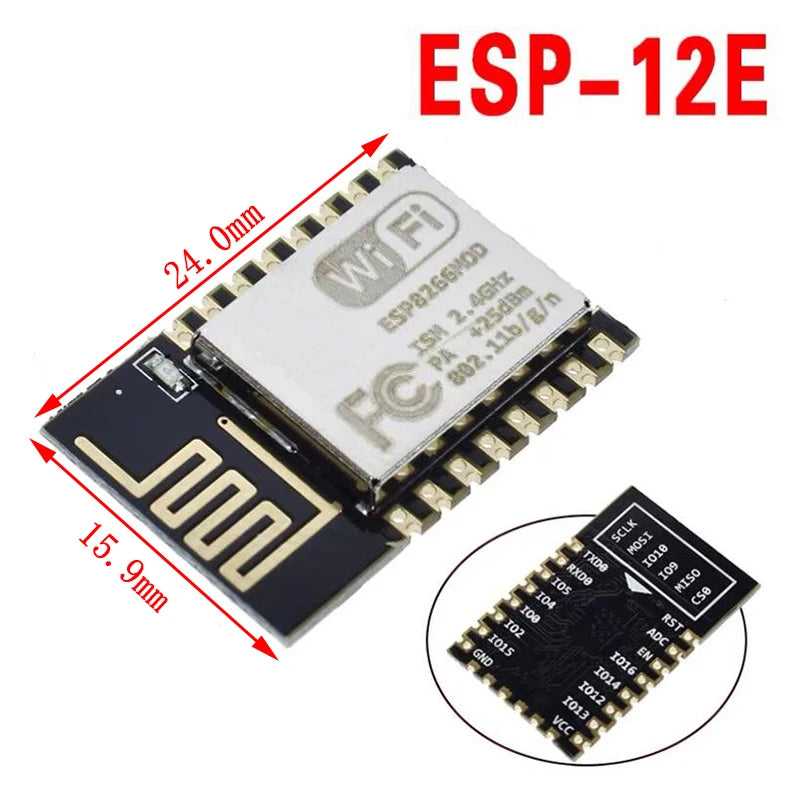 ESP8266 / ESP32 Serial WiFi Wireless Module Transceiver for Arduino and IoT Projects