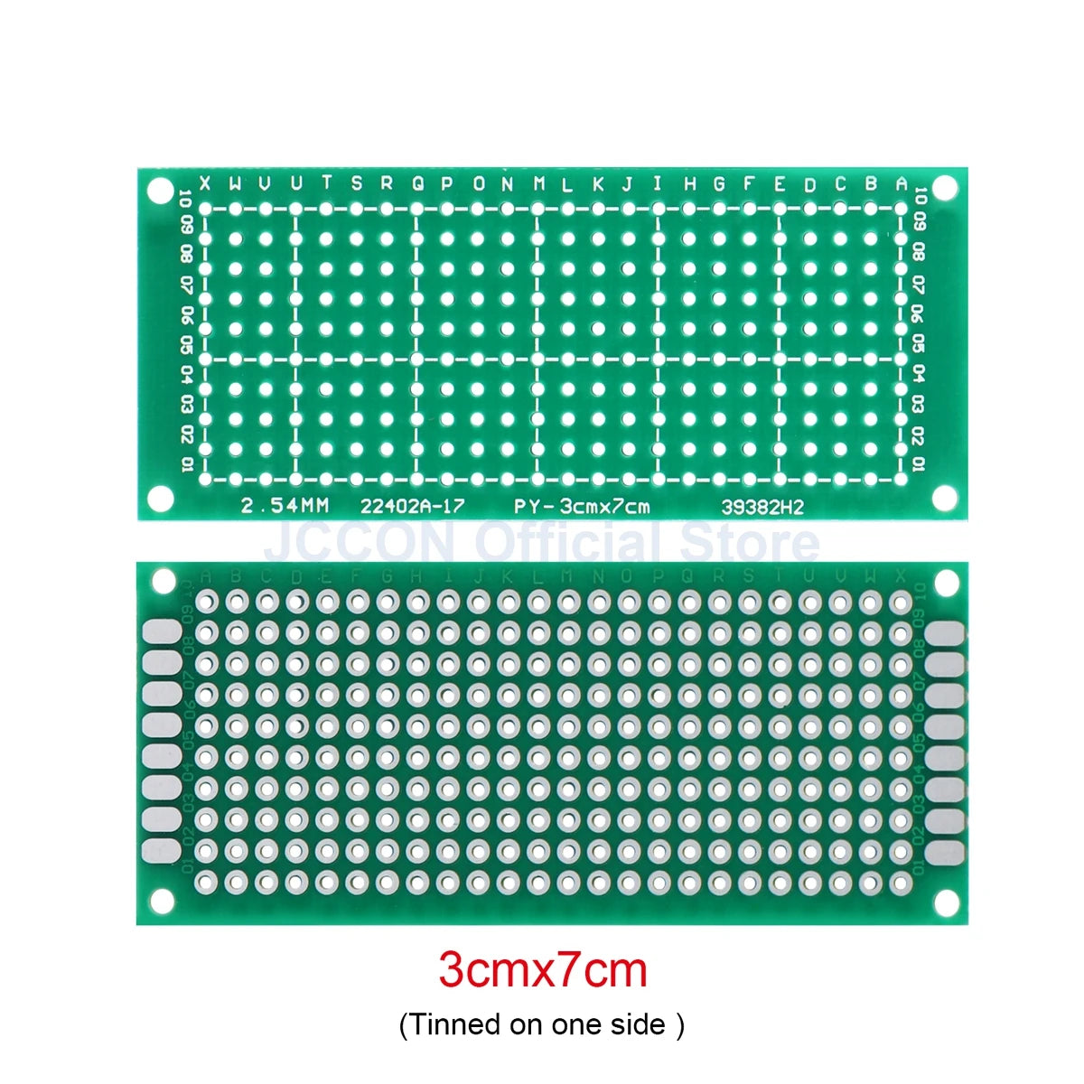 PCB Prototype Stripboard Veroboard Set 2x8, 3x7, 4x6, 5x7cm Universal DIY Soldering Boards