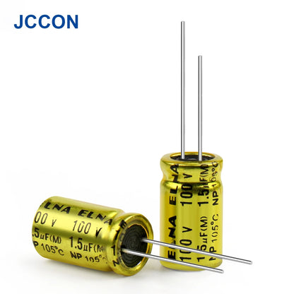 MKP Metal Film Audio Capacitor 100V 1.5µF 2.2µF 3.3µF High-Fidelity HIFI Coupling Frequency