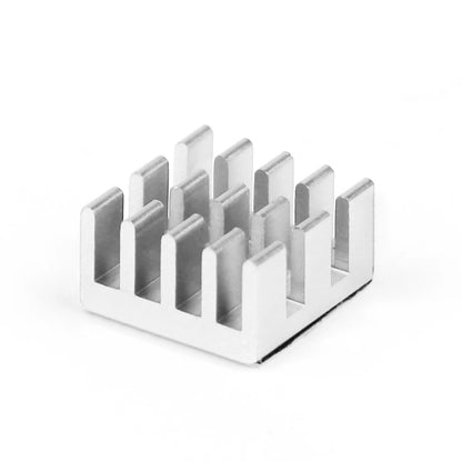 Aluminum Heatsink Radiator with Thermal Conductive Tape for IC Chips, 3D Printer, Raspberry Pi Cooling
