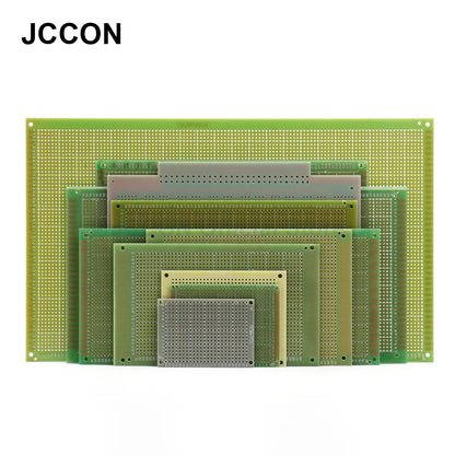 PCB Prototype Board Set 5x7, 6x8, 7x9, 9x15, 10x15, 10x22, 12x18cm Universal DIY Single-Hole Soldering Plates