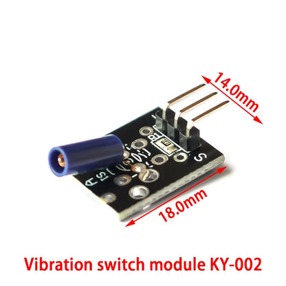 Highly Sensitive Vibration Sensor Module SW-18010P SW-420 Normally Open/Closed Alarm for Arduino
