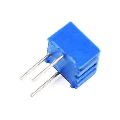 5pcs 3362P Trimmer Potentiometer Adjustable Resistor 500R 1K 2K 5K 10K 20K 50K 100K Variable Precision Trimpot