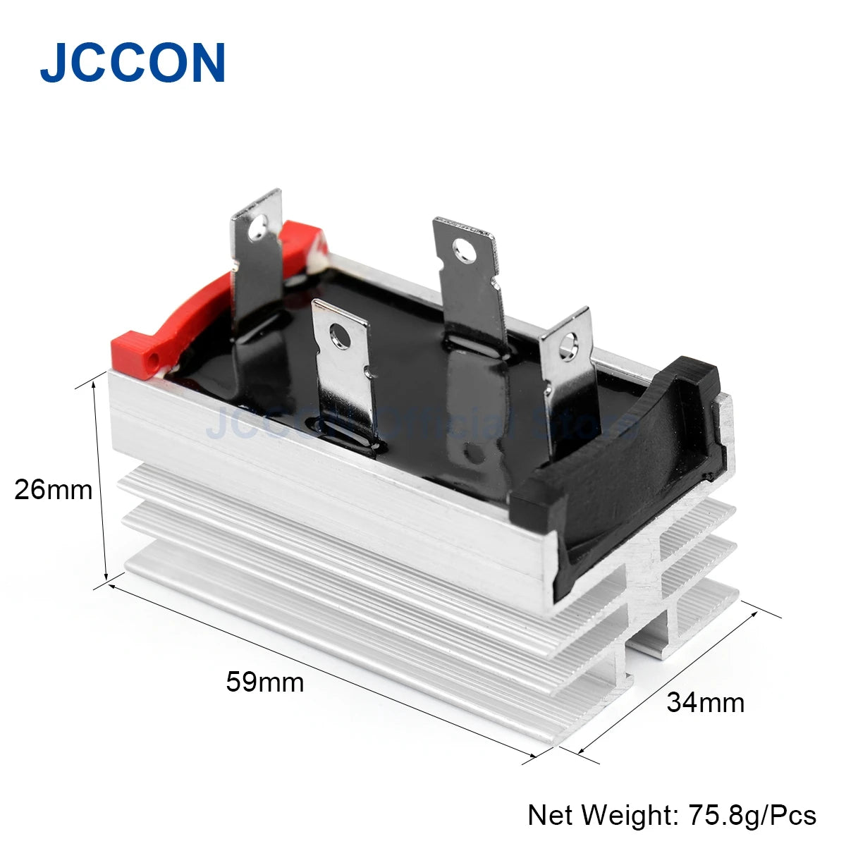 Three Phase PWM Rectifier QLF50A 1200V Bridge Diode 50A Aluminum Case for Industrial Power Supply