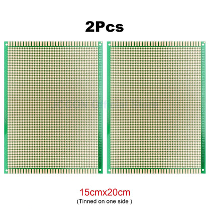 PCB Prototype Board Set 5x7, 6x8, 7x9, 9x15, 10x15, 10x22, 12x18cm Universal DIY Single-Hole Soldering Plates