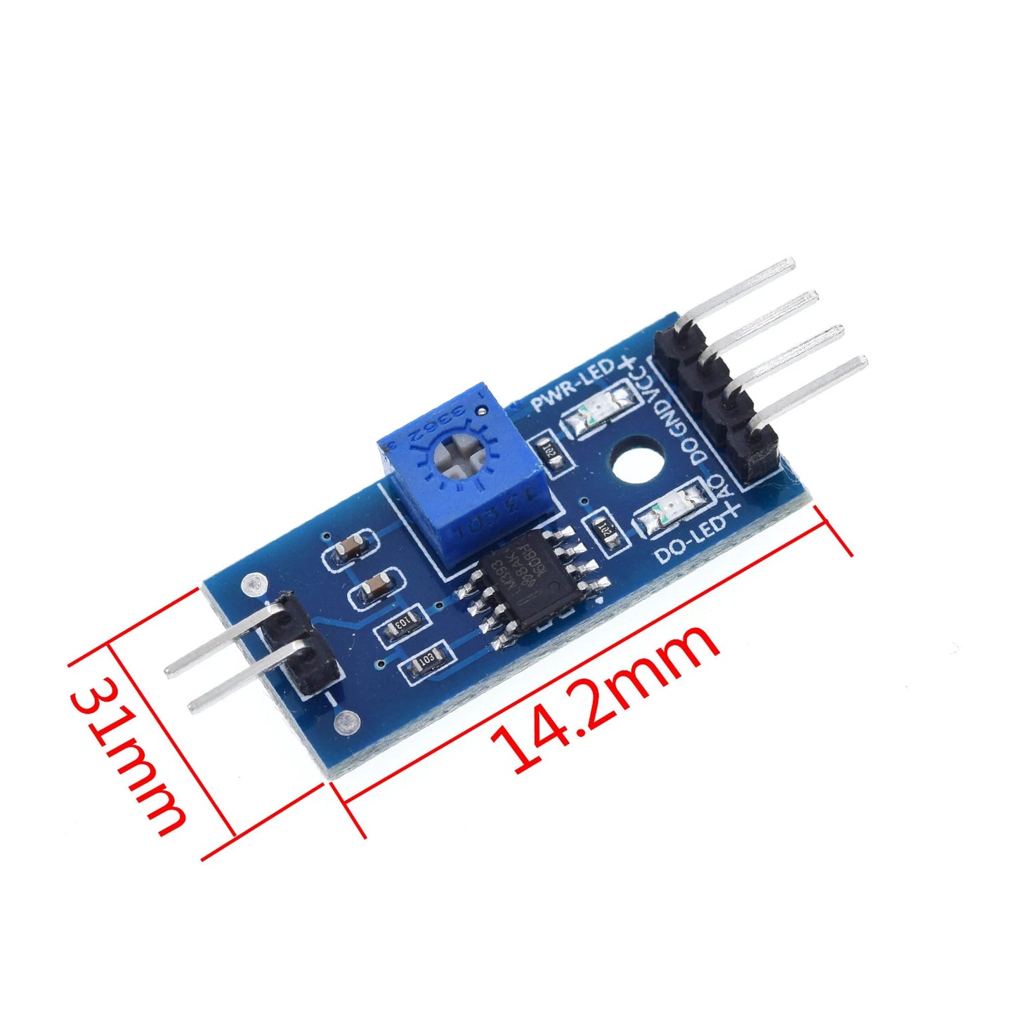 Snow & Raindrops Detection Sensor Module Weather Humidity Sensor for Arduino