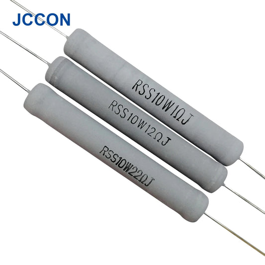 10W Non-Inductive Metal Oxide Film Resistor 0.22Ω–47Ω 5% Frequency Divider for HiFi