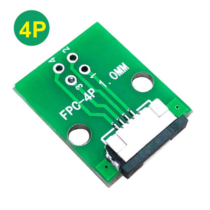 FPC Adapter Plate 6–40Pin to 2.54mm Straight Plug for 1.0mm Cable PCB