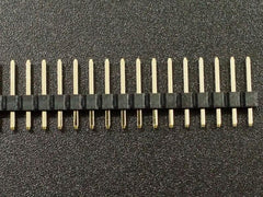 Header Male 1×40 Break-away Gold