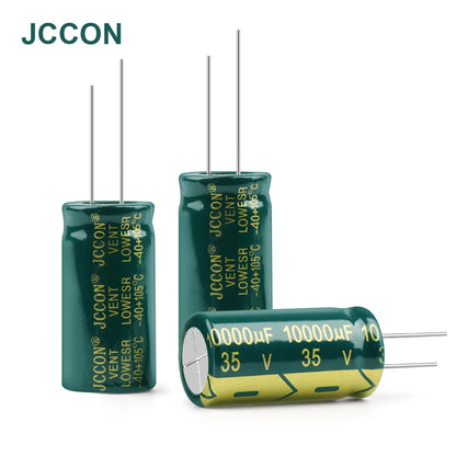 Aluminum Electrolytic Capacitor High Frequency Low ESR 6.3V–450V 100uF–1000uF