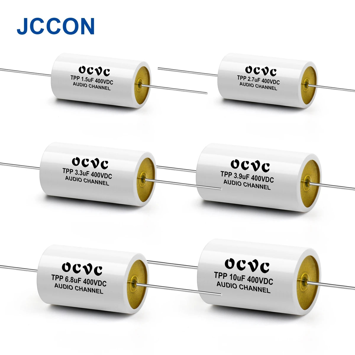 400V MXP Polypropylene Audio Capacitor 1.5µF-10µF for HiFi Frequency Divider & Speaker Applications