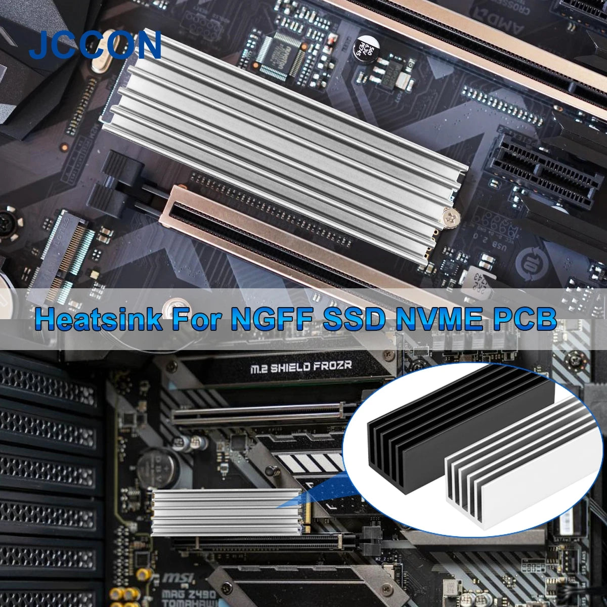 Compact Aluminum Cooling Heatsink 9x9x12mm with Adhesive Tape for Raspberry Pi 3B and IC Chips