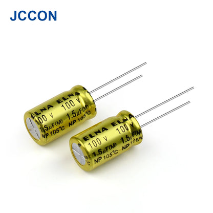 MKP Metal Film Audio Capacitor 100V 1.5µF 2.2µF 3.3µF High-Fidelity HIFI Coupling Frequency