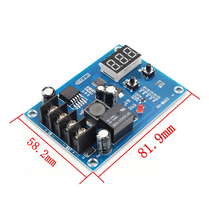 XH-M603 12-24V Lithium Battery Charging Control Module with LED Display and Protection