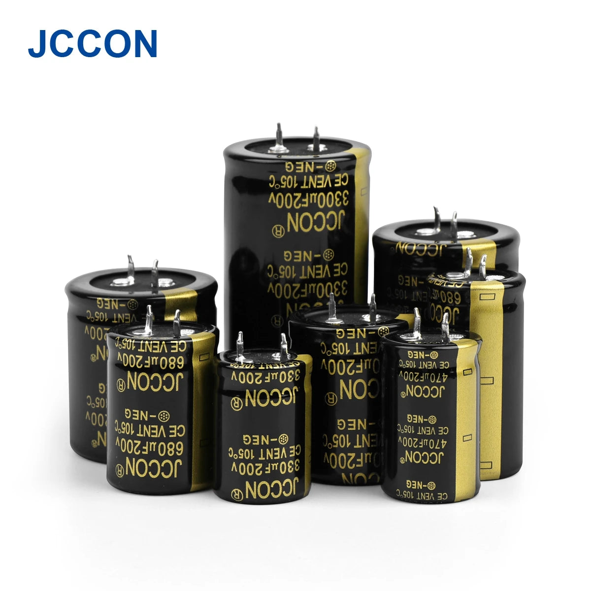 Audio Electrolytic Capacitor 200V 220UF-3300UF High Frequency Low ESR for HiFi Amplifier