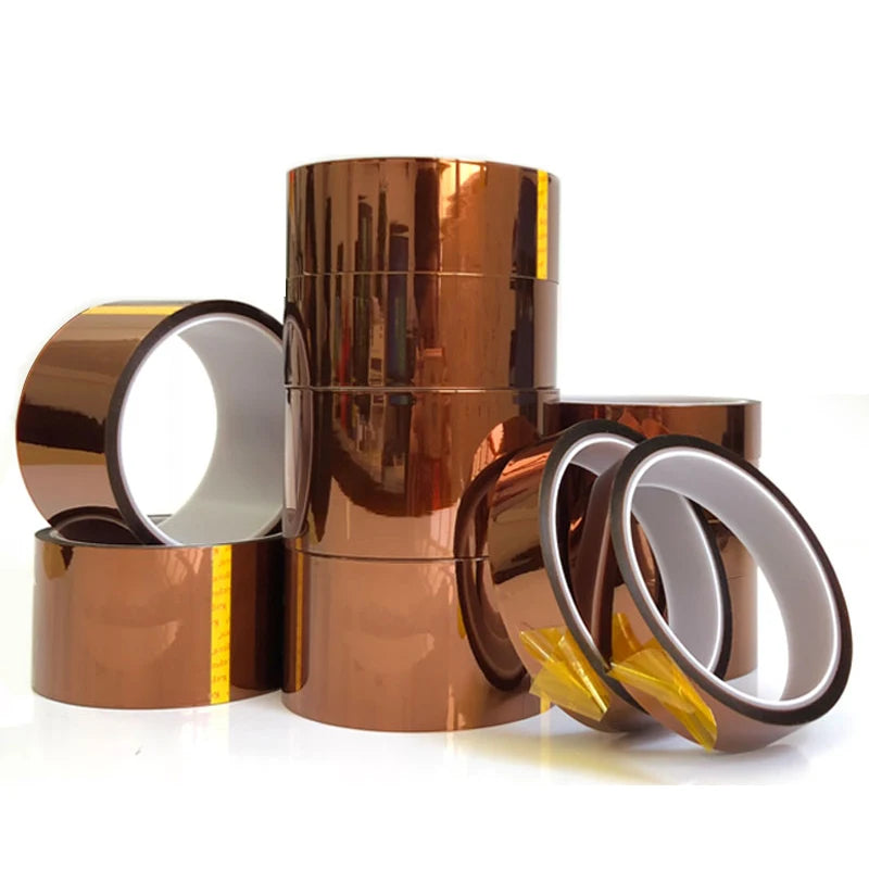 High Temperature Polyimide Tape 5-40mm Heat Resistant Insulation Film Adhesive