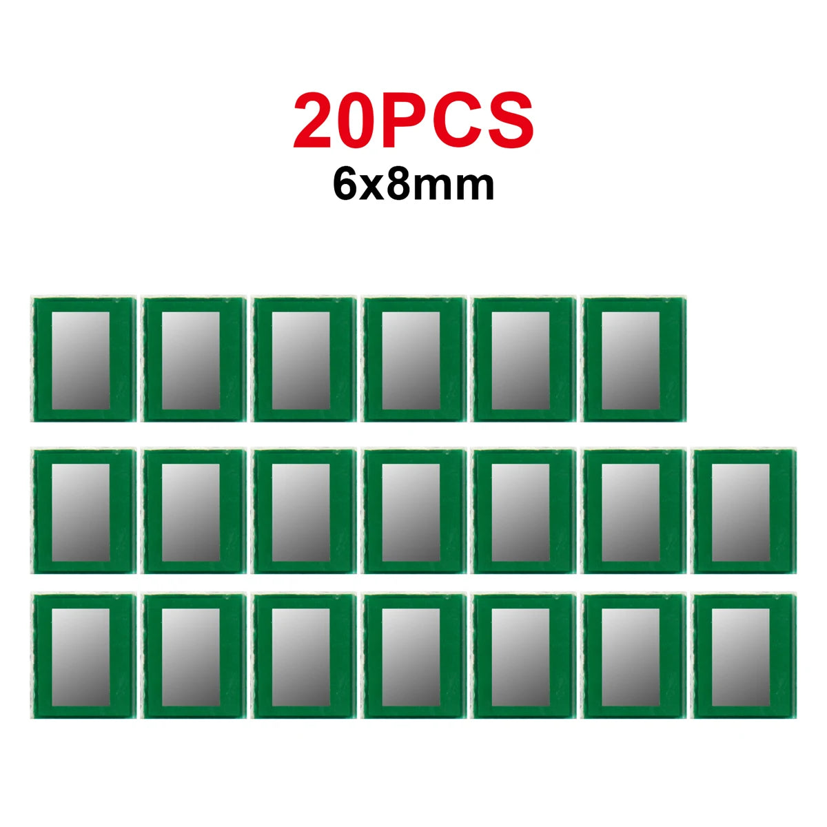 Double-Sided FR4 Fiberglass PCB Board Copper Clad Plate 1.0mm for Circuit Projects