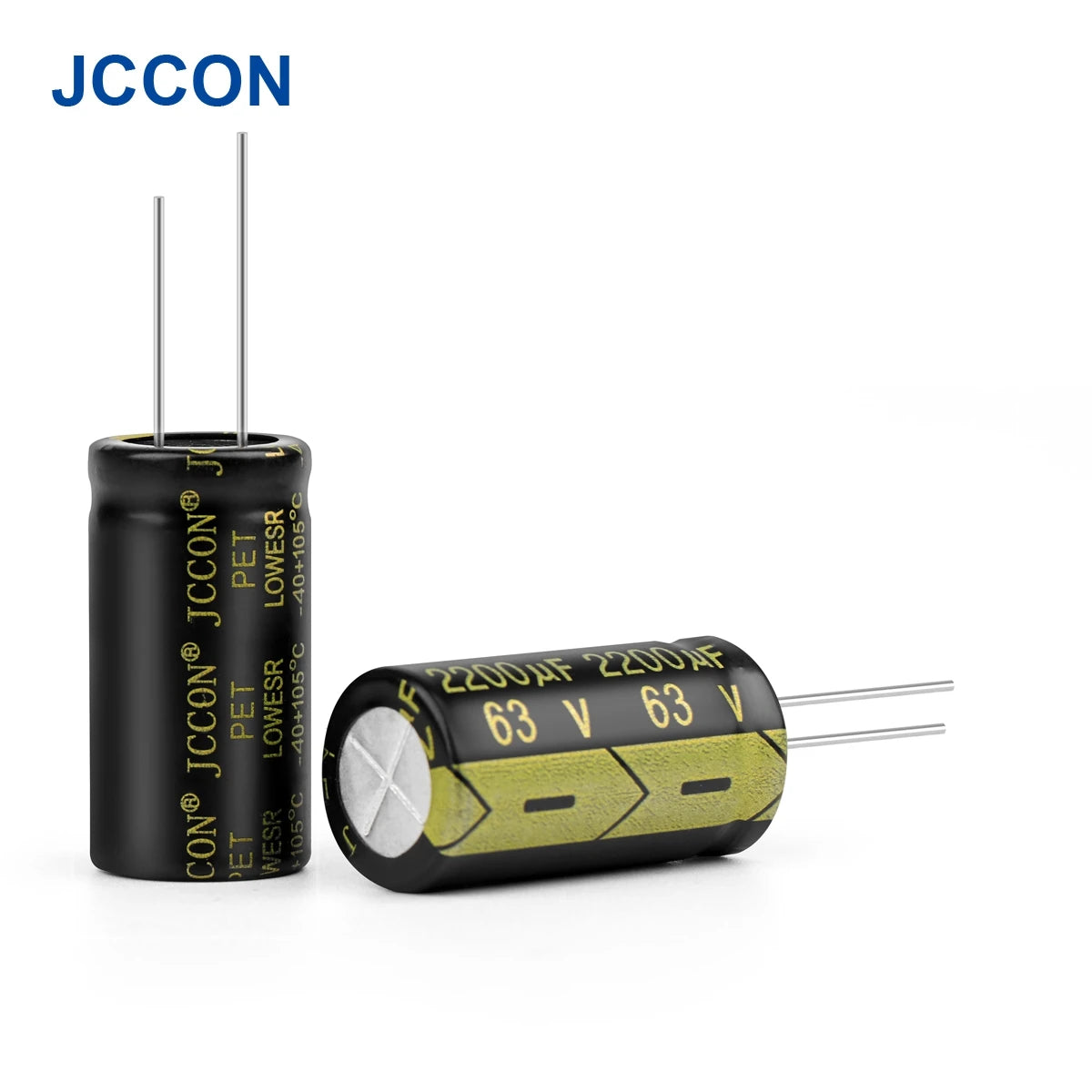 Aluminum Electrolytic Capacitor 63V 2200uF High Frequency Low ESR Low Resistance