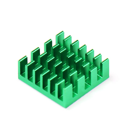 Aluminum Heatsink Radiator 14x14x6mm with Thermal Tape for IC Chips, 3D Printer, Raspberry Pi, SSD NVME