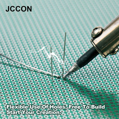 Double-Sided PCB Prototype Board Set Universal DIY Printed Circuit 10x10, 10x15, 10x22, 12x18, 13x25, 15x20, 18x30, 20x30cm Protoboard