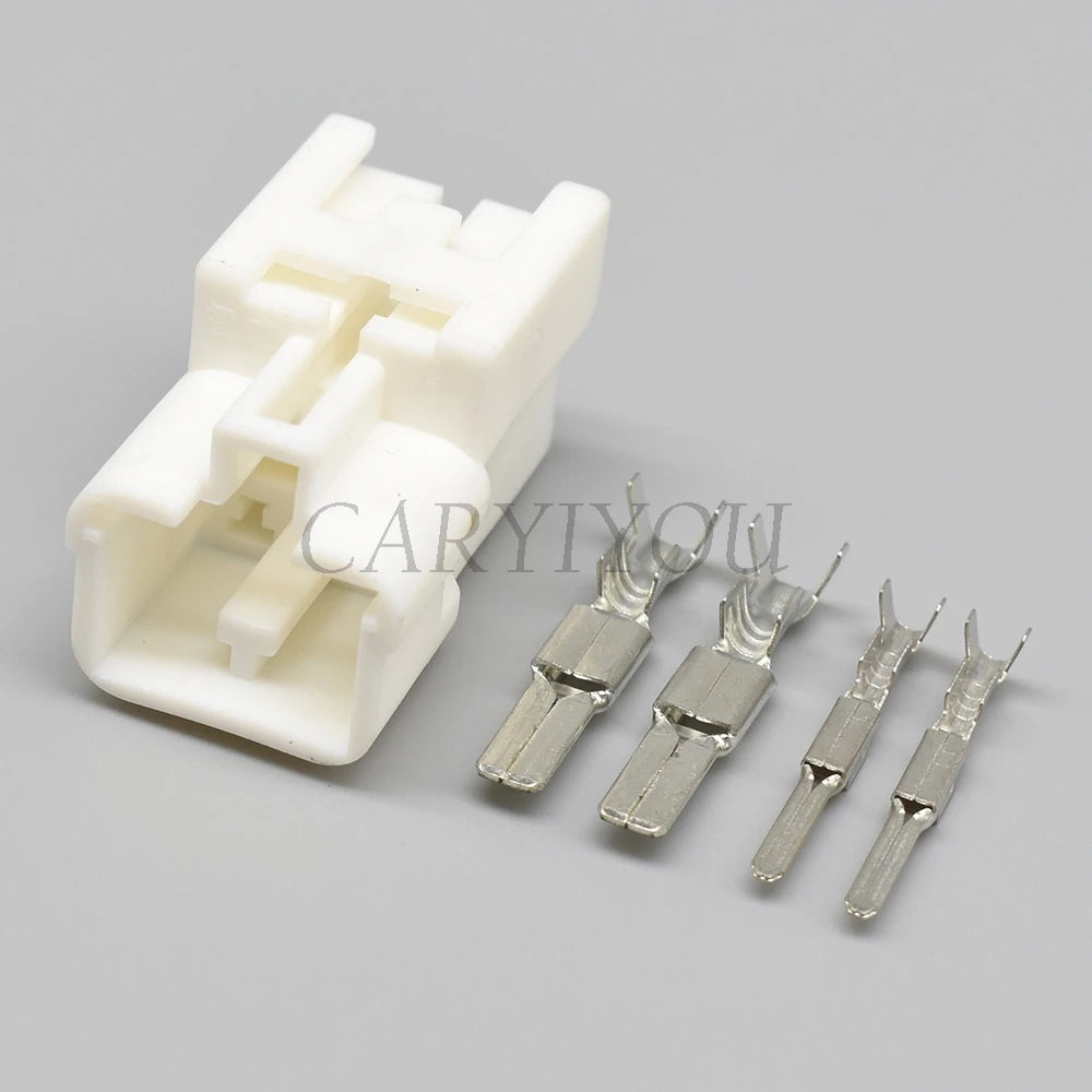 4 Pin 2.2mm Waterproof Connector 1300-3849 13940682 DJ7041Y-2.2/4.8 PA66 with Terminals