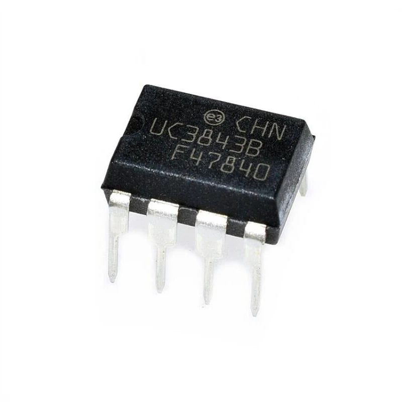 5PCS UC3843 DIP-8 PWM Controller IC Chipset for Switch Mode Power Supply and DC-DC Converters