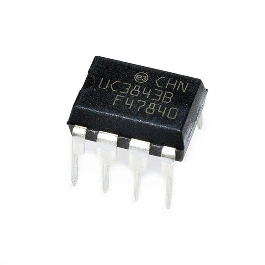 5PCS UC3843 DIP-8 PWM Controller IC Chipset for Switch Mode Power Supply and DC-DC Converters
