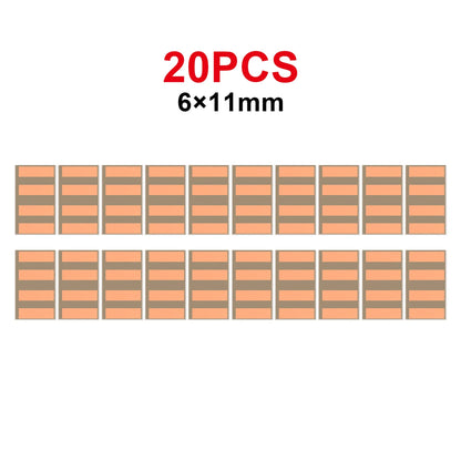 Double-Sided PCB Pitch Adapter Converter Board Set DIY 6x11, 6x10, 7x10, 8x10, 8x12, 6.5x8.7mm