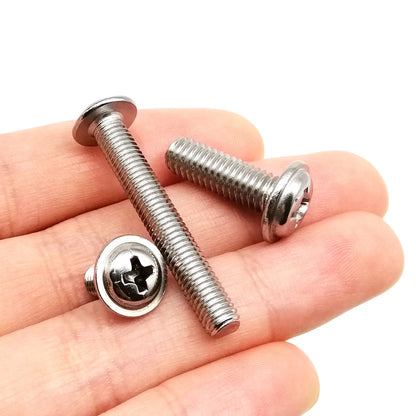 High_Strength_304_Stainless_Steel_Phillips_Pan_Head_Screw_with_Washer_DIN967