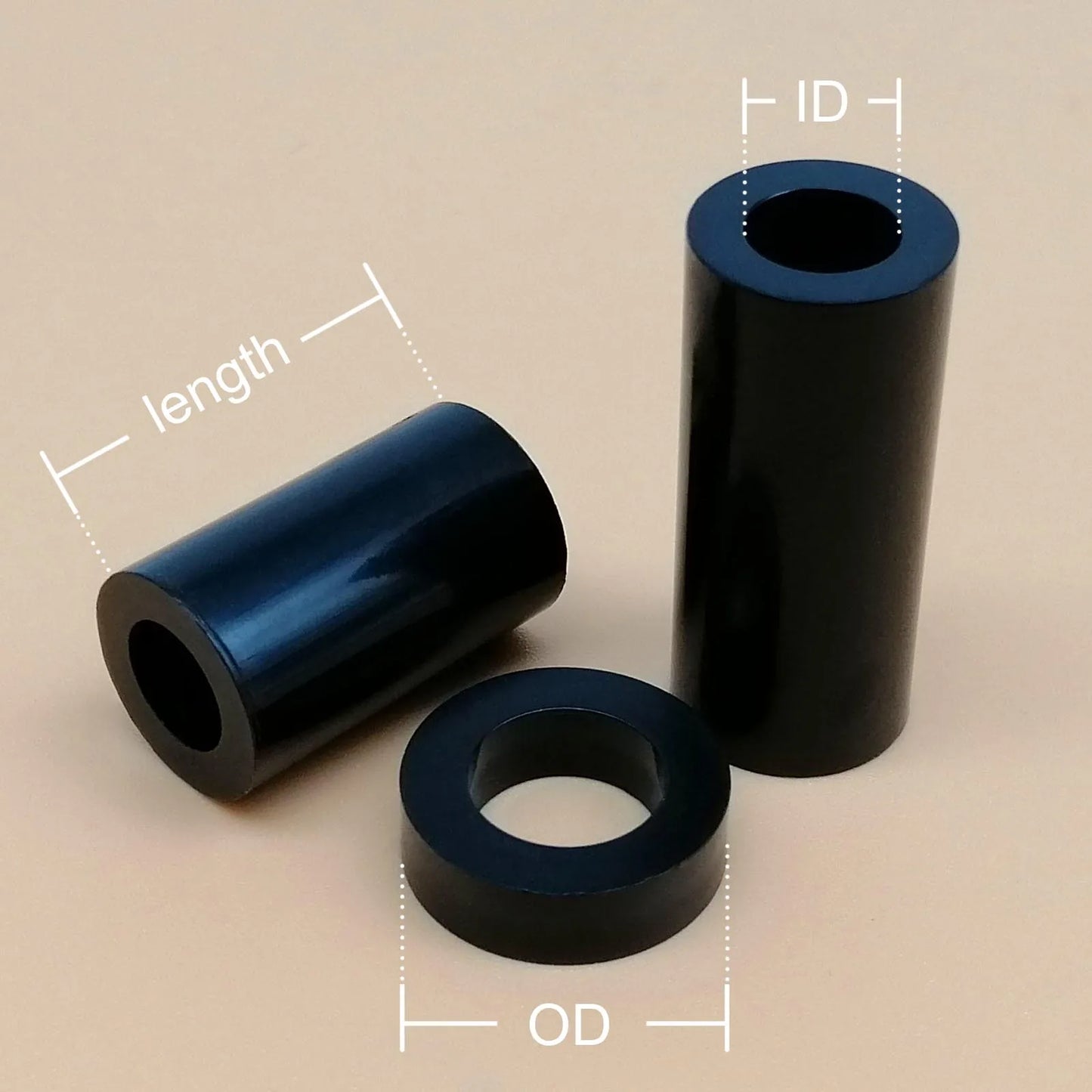 Hollow_round_standoff_washer_for_PCB_support_and_TV_installation